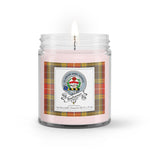 Soy Wax Candle - Buffalo Plaid Candle Clan Badge Buchanan Old Set Weathered Tartan Plaid Soy Wax Candle, oil candle, candle handmade, wax candle, soy wax, nature wax, natural soy wax, natural soy candles, natural candle