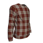 Scotstee Shop Tartan Plaid Sweatshirt, plaid sweatshirt, christmas sweatshirt, christmas sweatshirt womens, mens christmas sweatshirt, buffalo plaid sweatshirt,Clan Cunningham Burgundy Dancers Sweatshirt