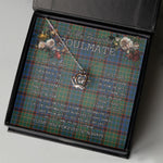 To My Beautiful Soulmate Necklace In Your Eyes I Have Found My Home Clan Nicolson Hunting Ancient Tartan Crown Pendant Necklace