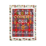 Personalized Gift Tartan Plaid Blanket Clan MacFarlane Modern With Christmas Cookie Baking Crew Christmas Gift Blanket, Plaid Blanket, Christmas Fleece Blanket, Christmas Blanket, Tartan Blanket, Scottish Blanket, Scotland Blanket, Family Name Blanket, Custom Blanket, Personalized Blanket