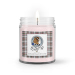 Soy Wax Candle - Buffalo Plaid Candle Clan Badge Borthwick Tartan Plaid Soy Wax Candle, oil candle, candle handmade, wax candle, soy wax, nature wax, natural soy wax, natural soy candles, natural candle