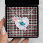 Sea Turtle Necklace Gift for My Beautiful Girlfriend Valentines Necklace Clan Borthwick Ancient Tartan Blue Turtle Necklace, Valentine Necklace Gift for Girlfriend Clan Mitchell Ancient Tartan Sunflower Pendant Necklace, Scottish Tartan Jewelry, valentine necklace, necklace girlfriend, necklace for wife, cute necklaces for girlfriend, jewelry for girlfriend, to my soulmate necklace, to my future wife necklace