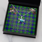 Sea Turtle Necklace To My Beautiful Soulmate Necklace In Your Eyes I Have Found My Home Clan Armstrong Tartan Blue Turtle Necklace