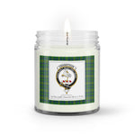 Soy Wax Candle - Buffalo Plaid Candle Clan Crest Badge Cranstoun Modern Tartan Plaid Soy Wax Candle, oil candle, candle handmade, wax candle, soy wax, nature wax, natural soy wax, natural soy candles, natural candle