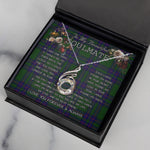 To My Beautiful Soulmate Necklace In Your Eyes I Have Found My Home Clan Lockhart Modern Tartan Rising Phoenix Necklace