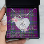 Rising Phoenix Necklace - Valentine Necklace Clan Wardlaw Tartan Gift for Girlfriend, Gift for My Wife Rising Phoenix Necklace