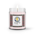 Soy Wax Candle - Buffalo Plaid Candle Clan Badge Cumming Hunting Modern Tartan Plaid Soy Wax Candle, oil candle, candle handmade, wax candle, soy wax, nature wax, natural soy wax, natural soy candles, natural candle