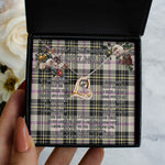 To My Beautiful Soulmate Necklace In Your Eyes I Have Found My Home Clan MacPherson Dress Ancient Tartan Forever Love Necklace