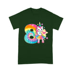 Scotstee Shop - 8th Birthday Unicorn Funny Gift For Girls Age 8 Tie Dye Birthday Shirt