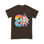 Scotstee Shop - 8th Birthday Unicorn Funny Gift For Girls Age 8 Tie Dye Birthday Shirt