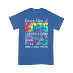 8th Grade Tiedy Colourful Class Of 2025 Eighth Grade Back To School Shirt Back To School Gift - Scotstee Shop