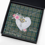 Gift For My Beautiful Girlfriend Necklace Valentine Necklace Clan Scott Green Ancient Tartan Cross Dancing Necklace Scottish Tartan Jewelry