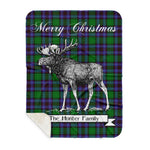 Scotstee Shop Plaid Tartan Blanket With Moose Clan Hunter of Peeblesshire Plaid Blanket, plaid blanket australia,plaid blanket canada,plaid christmas blanket,plaid fleece sherpa blanket,plaid sherpa blanket canada,plaid sherpa blanket lipstick,plaid sherpa blanket pink,plaid sherpa blanket queen