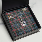 To My Beautiful Soulmate Necklace In Your Eyes I Have Found My Home Clan Comyn Tartan Rising Phoenix Necklace