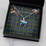 Sea Turtle Necklace To My Beautiful Soulmate Necklace In Your Eyes I Have Found My Home Clan Gunn Modern Tartan Blue Turtle Necklace