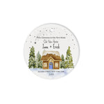 Scotstee Shop - Personalize Name Family Gingerbread Our New Home Christmas Ornament Gift, First Christmas In Our New Home Ornament