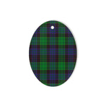 Stewart Old Modern Tartan Oval Ornaments, Christmas Tree Ornament, Plaid Christmas Ornaments, Ceramic Oval Christmas Tree Decoration, Tartan Oval Ornaments, Christmas Tree Ornament, Plaid Christmas Ornaments, Ceramic Oval Christmas Tree Decoration