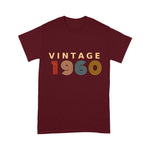 Vintage 1960 Birthday Gifts 61st Birthday Shirt - Scotstee Shop