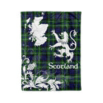 Tartan Plaid Fleece Blanket Tartan Blanket Thistle and Lion Scottish Clan MacNeill Of Colonsay Hunting Plaid Blanket, tartan blanket, plaid blanket, red plaid blanket, buffalo plaid blanket, green plaid blanket, plaid fleece blanket, blue plaid blanket, red tartan blanket, tartan plaid blanket, black and white plaid blanket, christmas plaid blanket, orange plaid blanket, tartan plaid throw blanket, pink plaid blanket, brown plaid blanket, buffalo check blanket