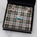 Sea Turtle Necklace To My Beautiful Soulmate Necklace In Your Eyes I Have Found My Home Clan MacPherson Dress Ancient Tartan Blue Turtle Necklace