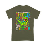 Watch Out Third Grade Here I Come Dinosaurs Back To School Shirt Back To School Gift Dinosaur Birthday Boy Shirt - Scotstee Shop