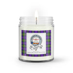 Soy Wax Candle - Buffalo Plaid Candle Clan Badge Cameron Tartan Plaid Soy Wax Candle, oil candle, candle handmade, wax candle, soy wax, nature wax, natural soy wax, natural soy candles, natural candle