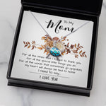 Opal Turtle Necklace - Mom Necklace, Mom Gift From Daughter, Mother Day Necklace Meaningful For Mom Christmas Gift For Mom Neckalce