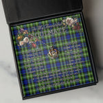 To My Beautiful Soulmate Necklace In Your Eyes I Have Found My Home Clan Monteith Hunting Tartan Crown Pendant Necklace