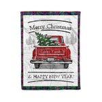 Tartan Blanket Vintage Red Truck with Christmas Tree Family Scottish Clan Calder plaid blanket, red plaid blanket, buffalo plaid blanket, green plaid blanket, plaid fleece blanket, blue plaid blanket, red tartan blanket, tartan plaid blanket, black and white plaid blanket, , christmas plaid blanket, orange plaid blanket, tartan plaid throw blanket, pink plaid blanket, brown plaid blanket, buffalo check blanket