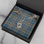 To My Beautiful Soulmate Necklace In Your Eyes I Have Found My Home Clan Napier Ancient Tartan Rising Phoenix Necklace