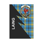 Scotstee Shop Laing Tartan Garden Flag - Flash Style