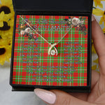 To My Beautiful Soulmate Necklace In Your Eyes I Have Found My Home Clan MacGregor Tartan Wishbone Dancing Necklace