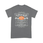 Vintage 1971 Years Old 50th Birthday Gift Birthday Shirt For 50th Birthday Shirt mens vintage 1971 t shirt - Scotstee Shop