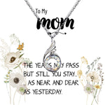 Rising Phoenix Necklace - Mom Necklace Gift - Love You Always And Forever - Mother's Day Gift