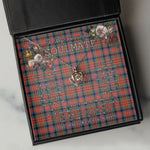 To My Beautiful Soulmate Necklace In Your Eyes I Have Found My Home Clan MacDuff Ancient Tartan Crown Pendant Necklace