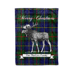 Tartan Blanket With Moose Clan MacLeod Plaid Blanket Tartan Plaid Fleece Blanket, Christmas Blanket, tartan blanket, plaid blanket, red plaid blanket, buffalo plaid blanket, green plaid blanket, plaid fleece blanket, blue plaid blanket, red tartan blanket, tartan plaid blanket, black and white plaid blanket, christmas plaid blanket, orange plaid blanket, tartan plaid throw blanket, pink plaid blanket, brown plaid blanket, buffalo check blanket