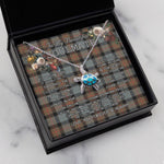 Sea Turtle Necklace To My Beautiful Soulmate Necklace In Your Eyes I Have Found My Home Clan Gunn Weathered Tartan Blue Turtle Necklace