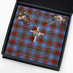 To My Beautiful Soulmate Necklace In Your Eyes I Have Found My Home Clan Spalding Tartan Cross Dancing Necklace