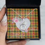 Rising Phoenix Necklace - Valentine Necklace Clan Baxter Tartan Gift for Girlfriend, Gift for My Wife Rising Phoenix Necklace
