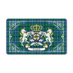 Doormat - Welcome Mat Scottish Douglas Ancient Tartan Door Mat, Plaid Doormat