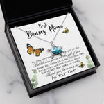 Opal Turtle Necklace - Stepmom Necklace, To My Bonus Mom Gift Neckalce, Thank For You Loving Me As Your Own