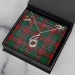 To My Beautiful Soulmate Necklace In Your Eyes I Have Found My Home Clan Stewart Atholl Modern Tartan Rising Phoenix Necklace