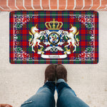 Doormat - Welcome Mat Scottish Fraser of Altyre Tartan Door Mat, Plaid Doormat