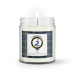 Soy Wax Candle - Buffalo Plaid Candle Clan Crest Badge Arbuthnot Tartan Plaid Soy Wax Candle, oil candle, candle handmade, wax candle, soy wax, nature wax, natural soy wax, natural soy candles, natural candle
