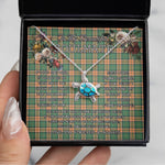 Sea Turtle Necklace To My Beautiful Soulmate Necklace In Your Eyes I Have Found My Home Clan Pollock Hunting Tartan Blue Turtle Necklace, Valentine Necklace Gift for Girlfriend Clan Mitchell Ancient Tartan Sunflower Pendant Necklace, Scottish Tartan Jewelry, valentine necklace, necklace girlfriend, necklace for wife, cute necklaces for girlfriend, jewelry for girlfriend, to my soulmate necklace, to my future wife necklace