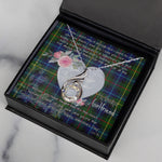 Rising Phoenix Necklace - Valentine Necklace Clan Smith Modern Tartan Gift for Girlfriend, Gift for My Wife Rising Phoenix Necklace