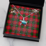 Sea Turtle Necklace To My Beautiful Soulmate Necklace In Your Eyes I Have Found My Home Clan Rattray Tartan Blue Turtle Necklace