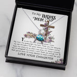 Opal Turtle Necklace - Mom Necklace Gift, To My Badass Mom Neckalce, Funny Gift For Mom On Mother's Day Necklace