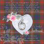 Rising Phoenix Necklace - Valentine Necklace Clan Fraser Hunting Modern Tartan Gift for Girlfriend, Gift for My Wife Rising Phoenix Necklace