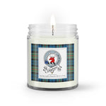 Soy Wax Candle - Buffalo Plaid Candle Clan Badge Colquhoun Ancient Tartan Plaid Soy Wax Candle, oil candle, candle handmade, wax candle, soy wax, nature wax, natural soy wax, natural soy candles, natural candle